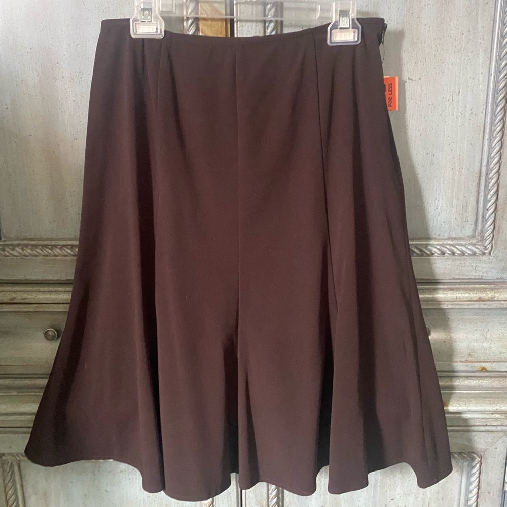 Brown Flouncy Skirt